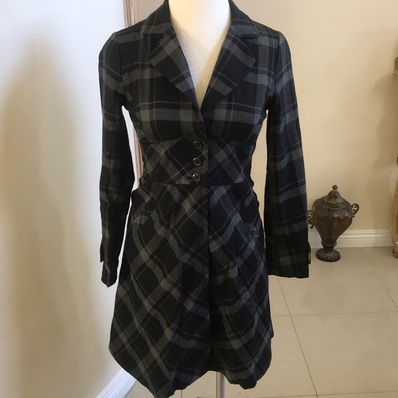 Salt & Pepper long coat - Picture 1 of 7